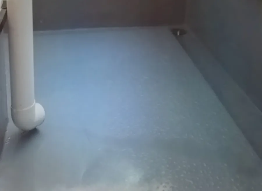 ウレタン防水の施工イメージ