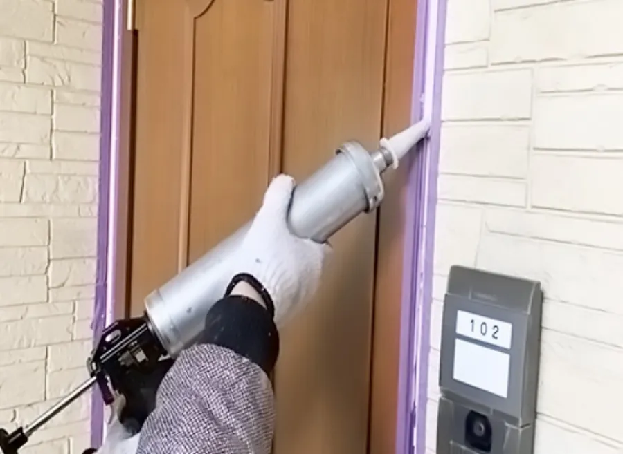 シーリング防水の施工イメージ